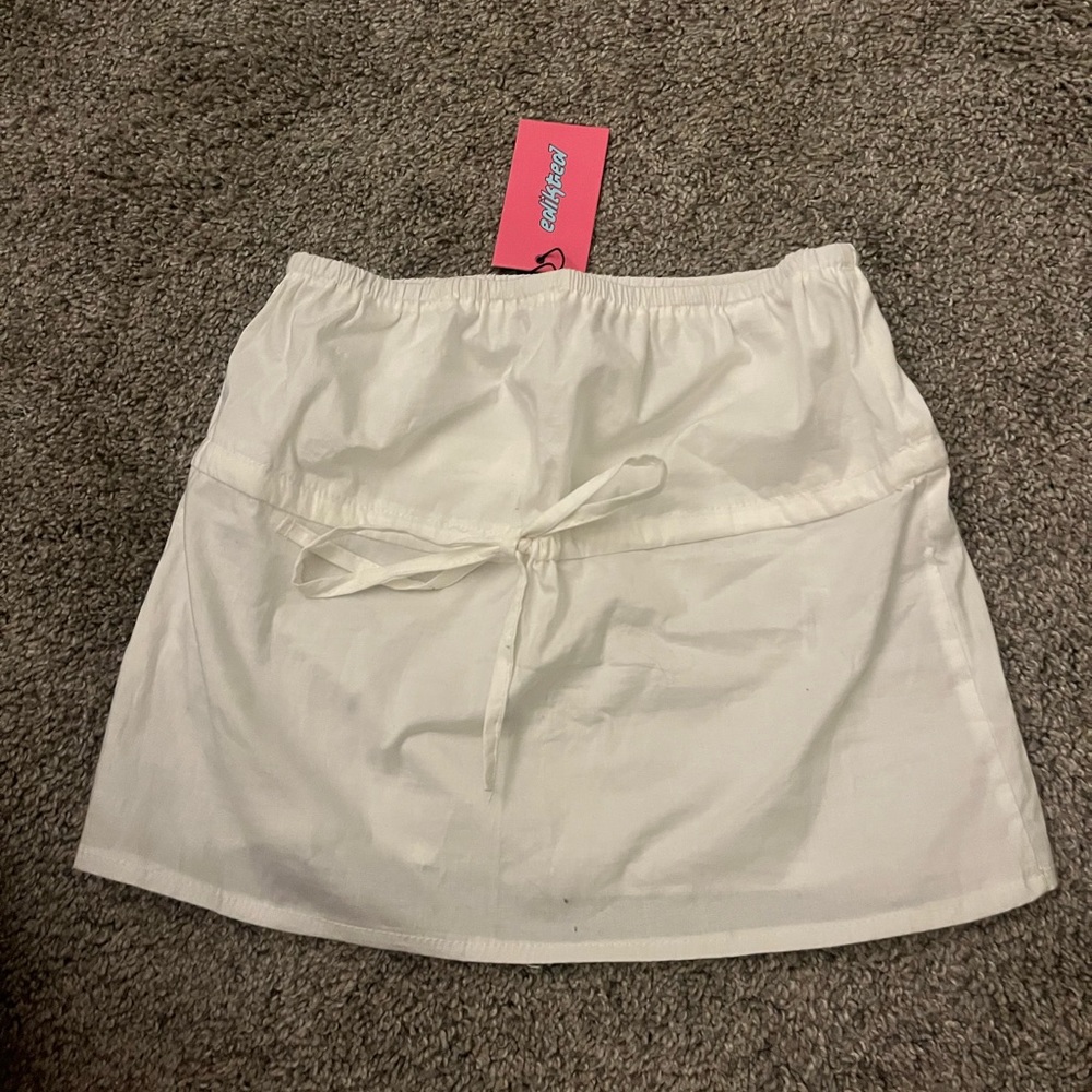 Brand new edikted tube top w bow